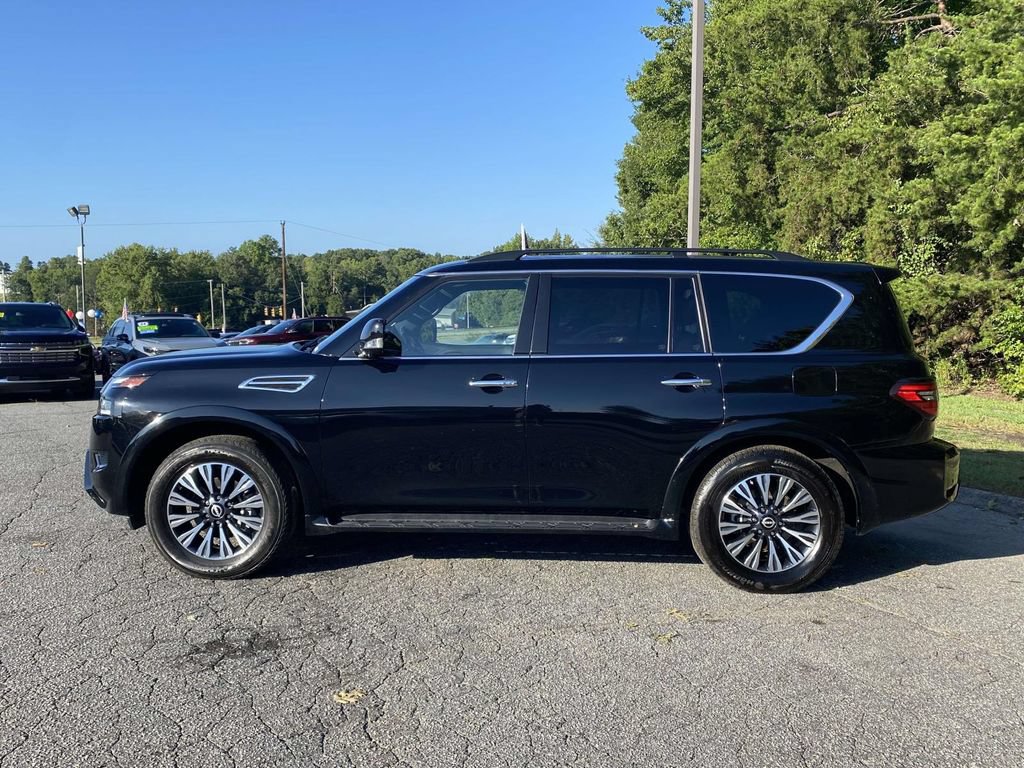 Used 2023 Nissan Armada SL w/ Midnight Edition Package RWD image 2
