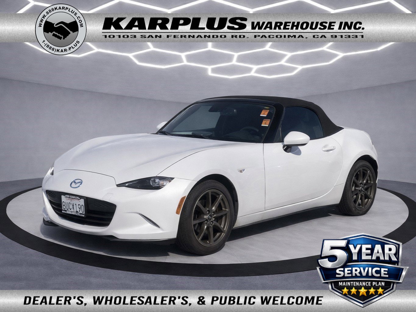 Used 2016 MAZDA MX-5 Miata Grand Touring RWD image 1