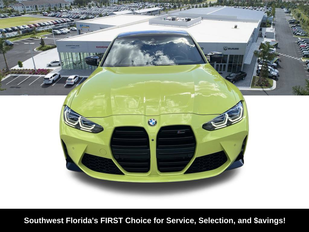 Used 2024 BMW M3 Competition w/ Parking Assistance Package AWD/4WD image 2