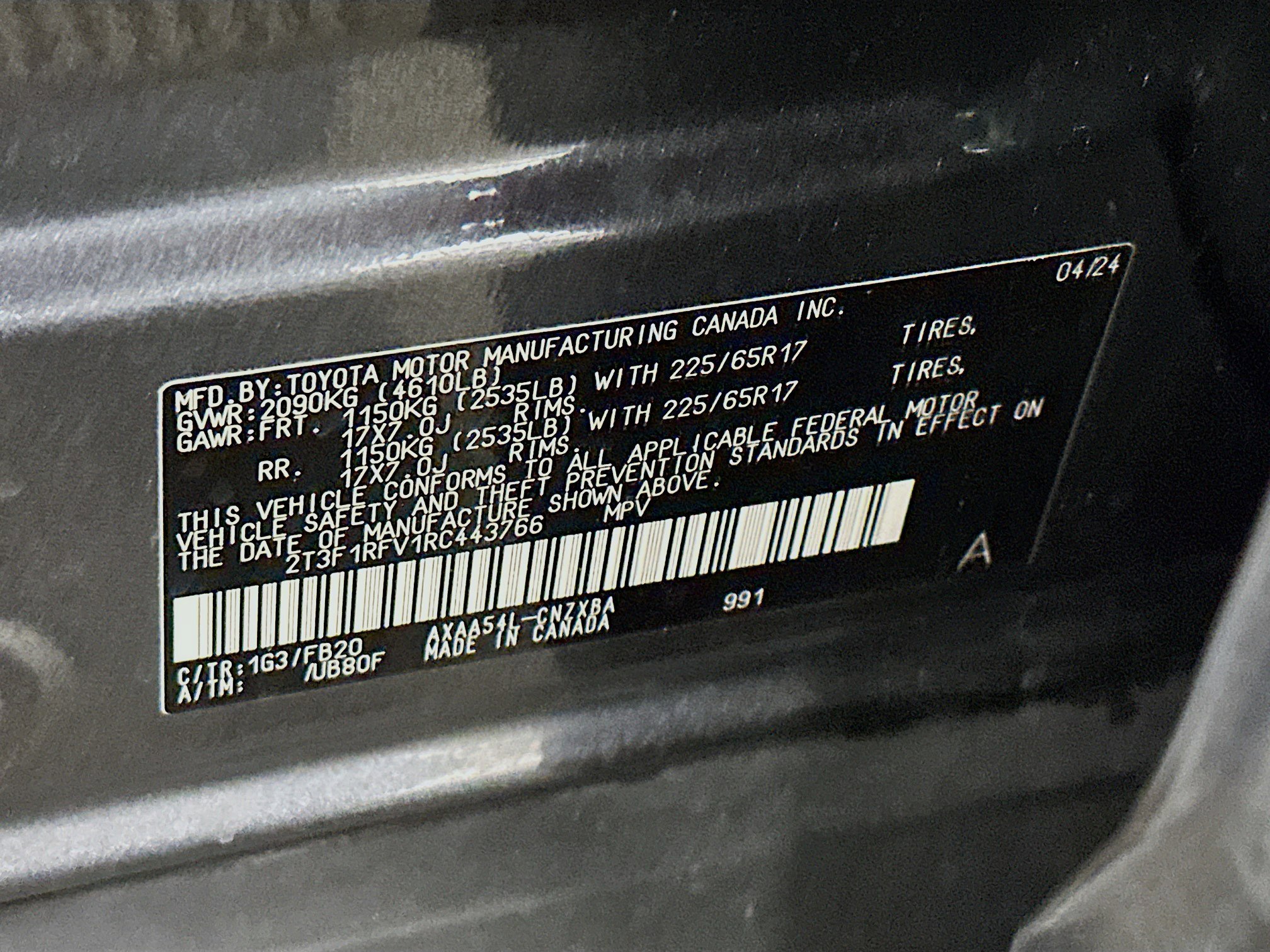 Used 2024 Toyota RAV4 LE image 12