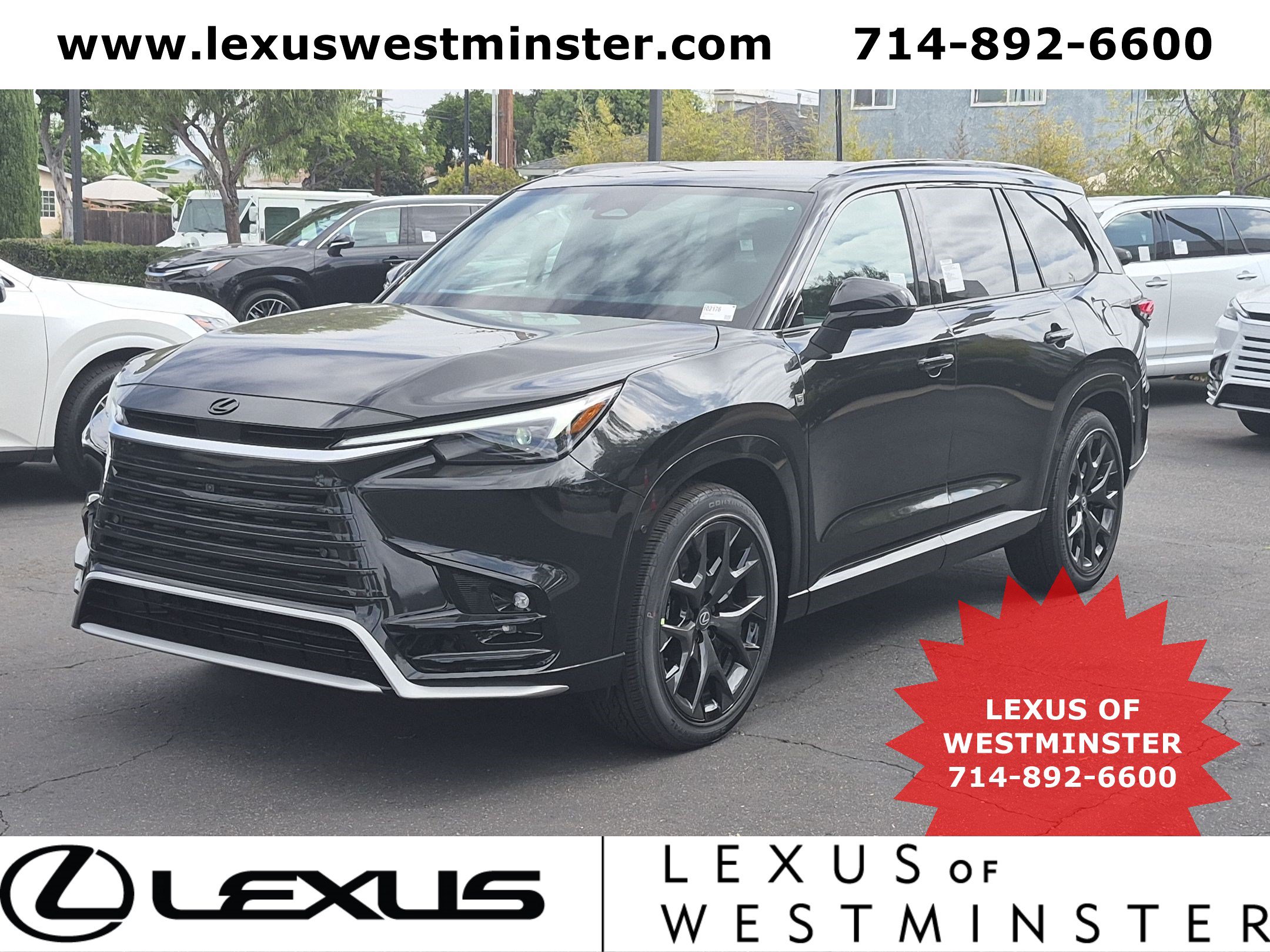 New 2026 Lexus TX 500h AWD image 1
