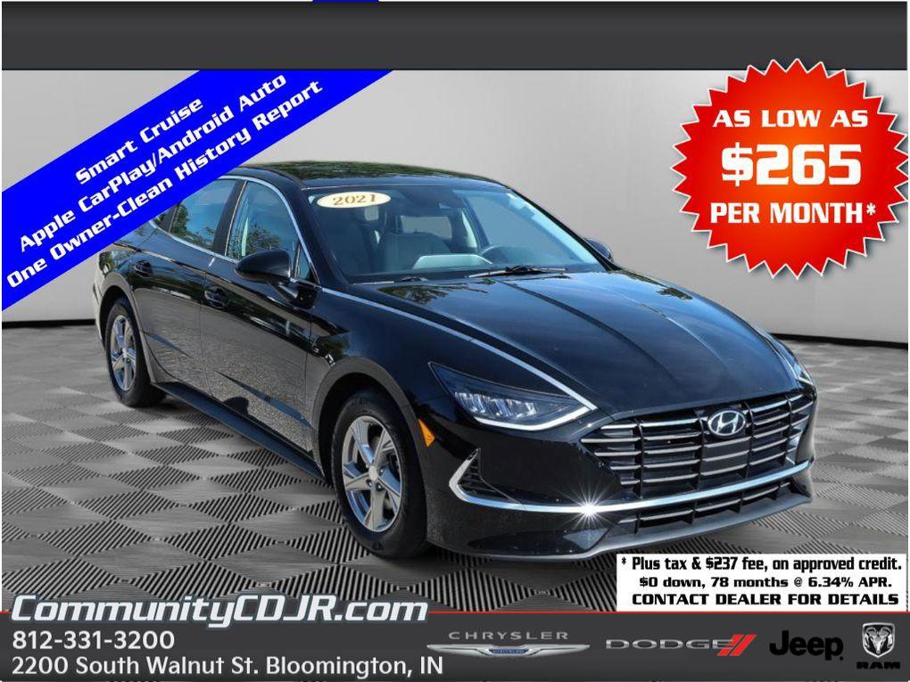 Used 2021 Hyundai Sonata SE w/ Cargo Package