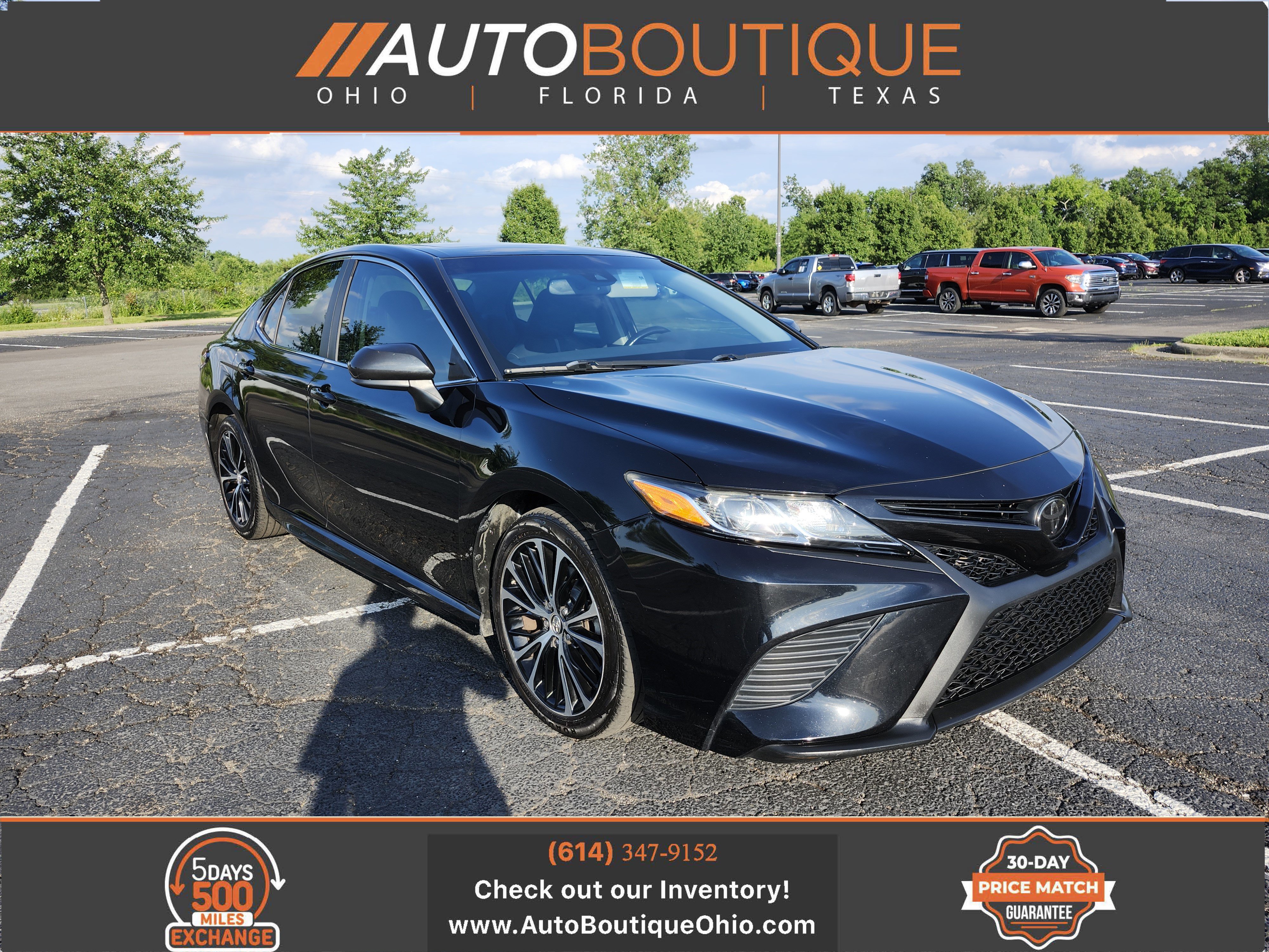 Used 2018 Toyota Camry SE w/ Moonroof Package
