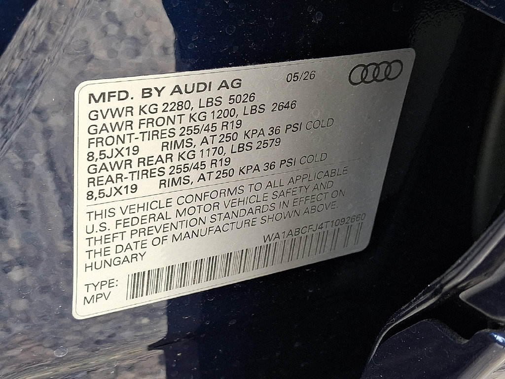 New 2026 Audi Q3 quattro 2.0T AWD/4WD image 12