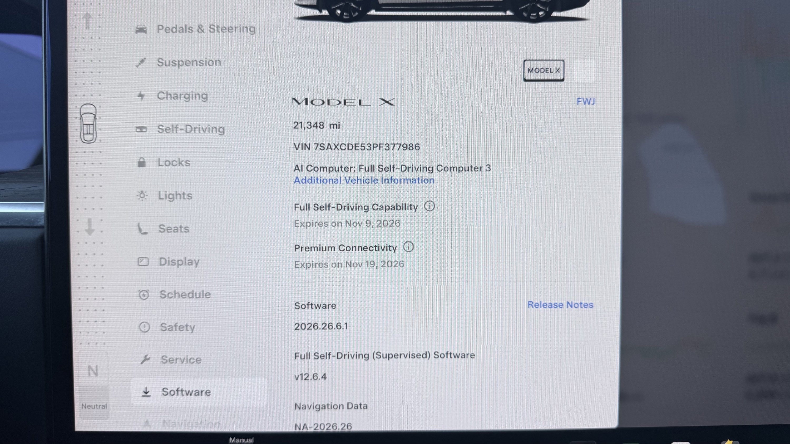 Used 2023 Tesla Model X AWD/4WD image 2