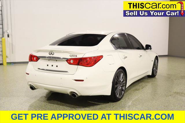 Used 2017 INFINITI Q50 Red Sport 400 RWD image 8