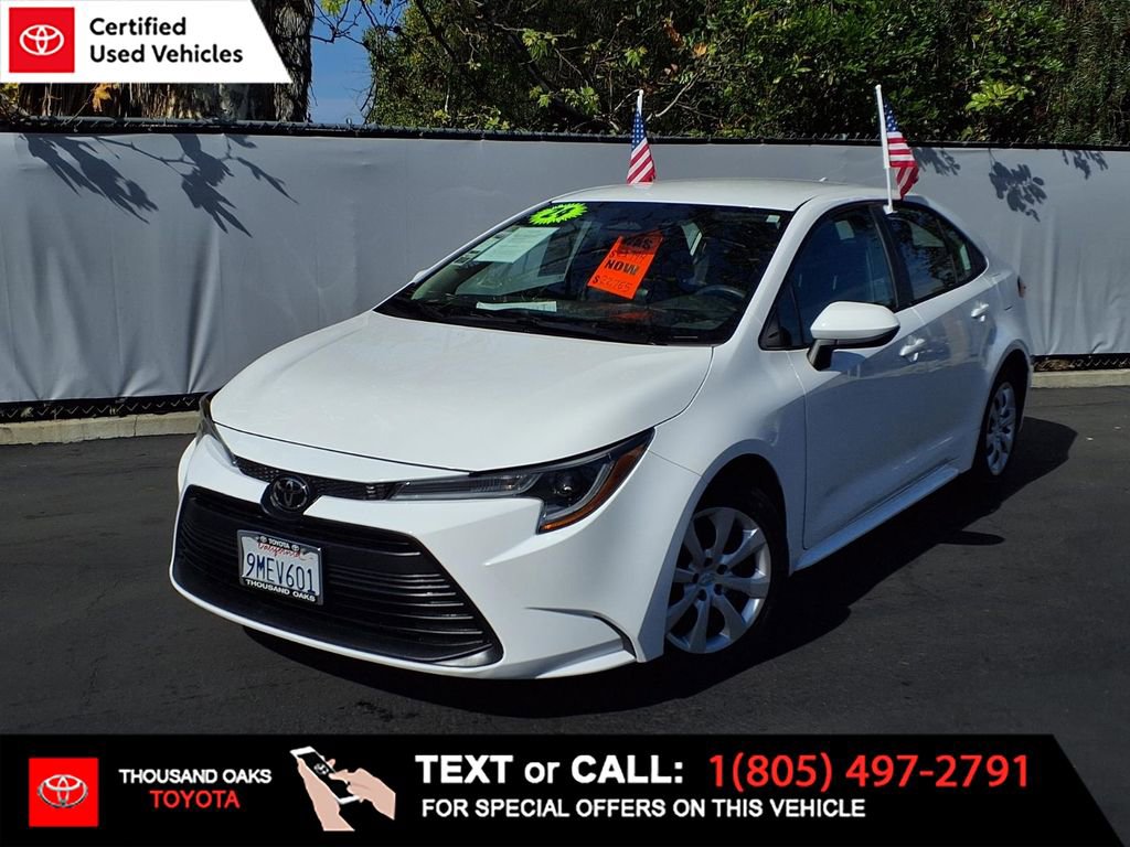 Certified 2024 Toyota Corolla LE FWD image 1