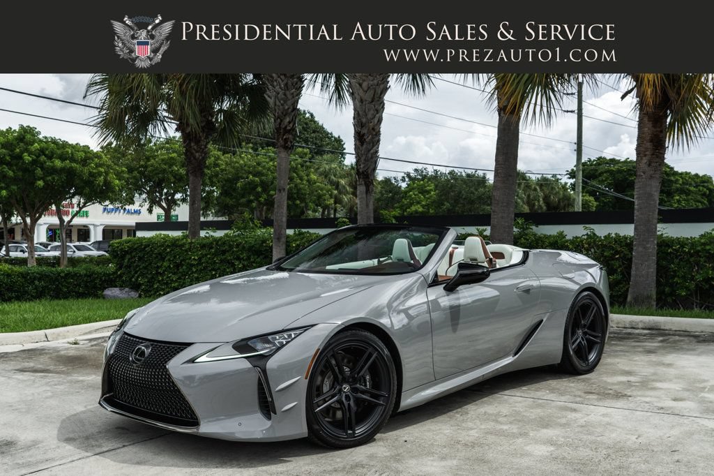 Used 2026 Lexus LC 500 Convertible w/ Inspiration Series RWD image 1