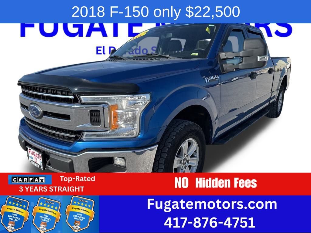 Used 2018 Ford F150 XLT w/ Equipment Group 301A Mid image 1