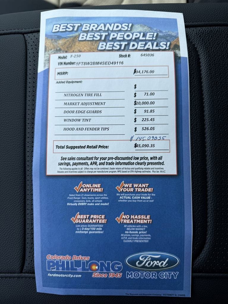 New 2025 Ford F250 Lariat w/ Lariat Ultimate Package image 2