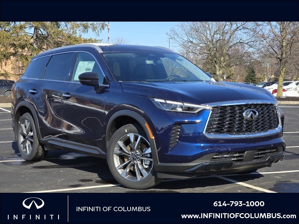 New 2025 INFINITI QX60 Luxe w/ Vision Package