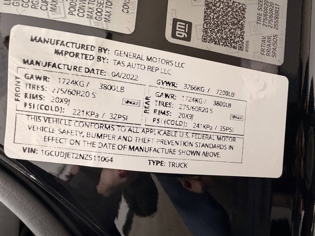 Used 2022 Chevrolet Silverado 1500 High Country w/ Z71 Off-Road Package image 55