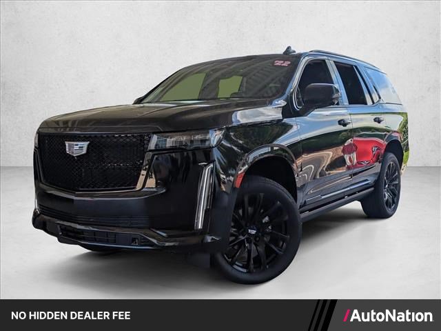 Used 2022 Cadillac Escalade Sport Platinum w/ LPO, ONYX Package AWD/4WD video 1