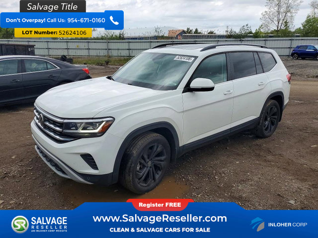 Used 2022 Volkswagen Atlas SE AWD/4WD image 1