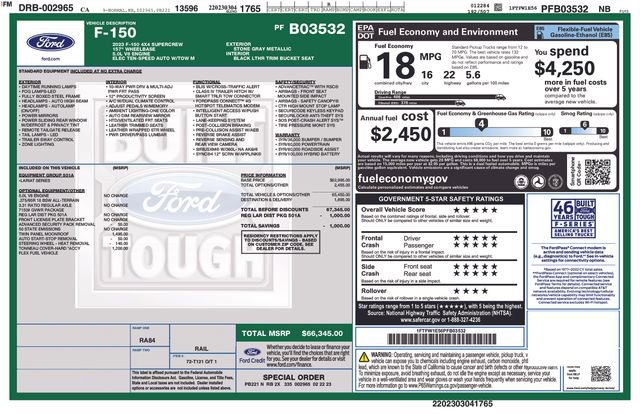 Used 2023 Ford F150 Lariat AWD/4WD image 21