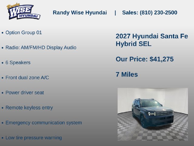 New 2027 Hyundai Santa Fe SEL AWD/4WD image 5
