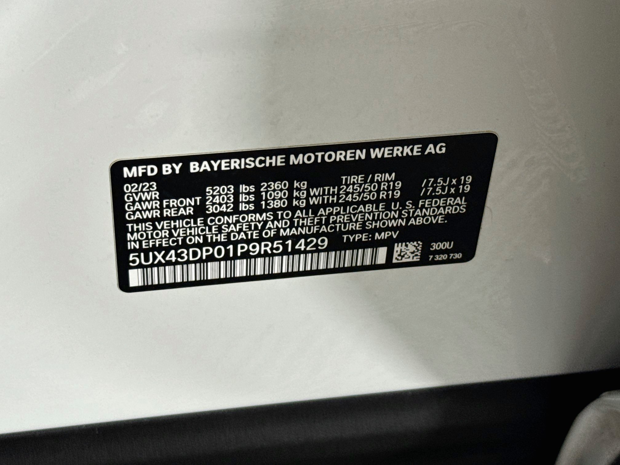 Used 2023 BMW X3 sDrive30i RWD image 56