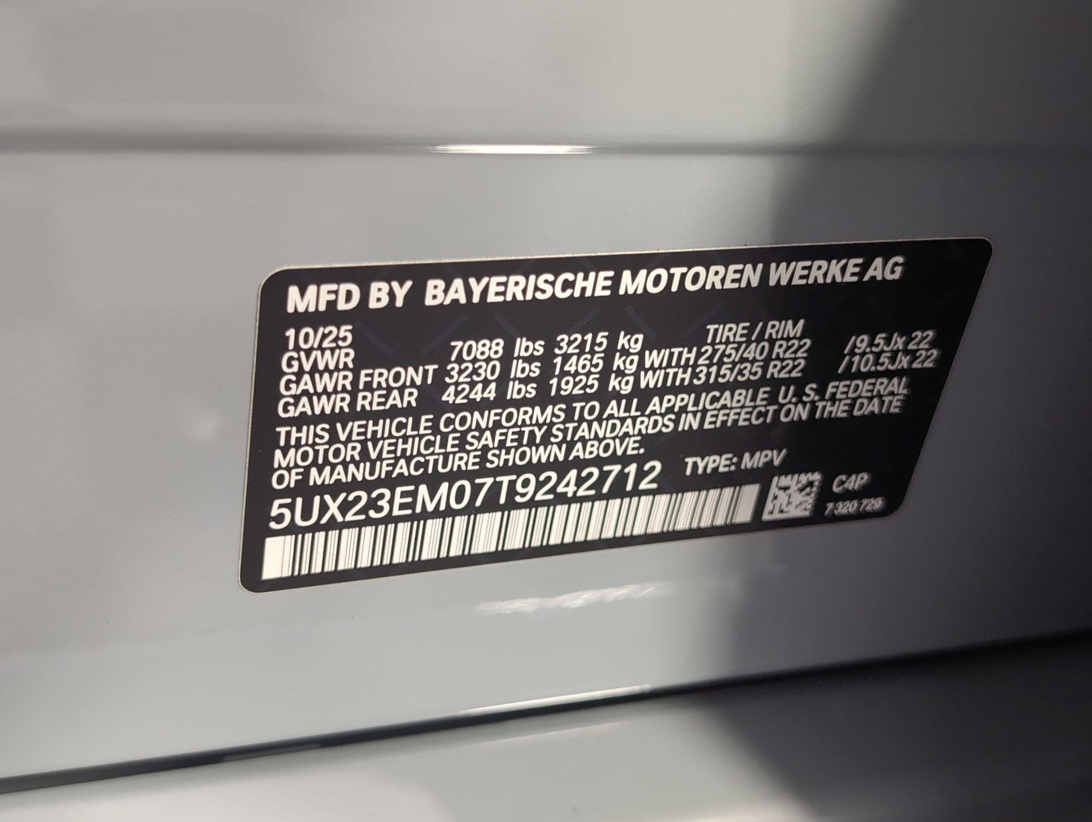 New 2026 BMW X7 xDrive40i w/ M Sport Package image 19