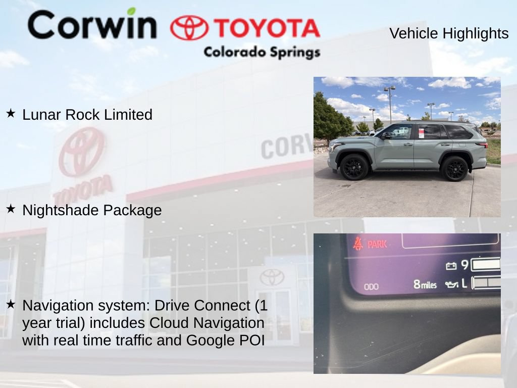 Used 2026 Toyota Sequoia Limited w/ Nightshade Package AWD/4WD image 14