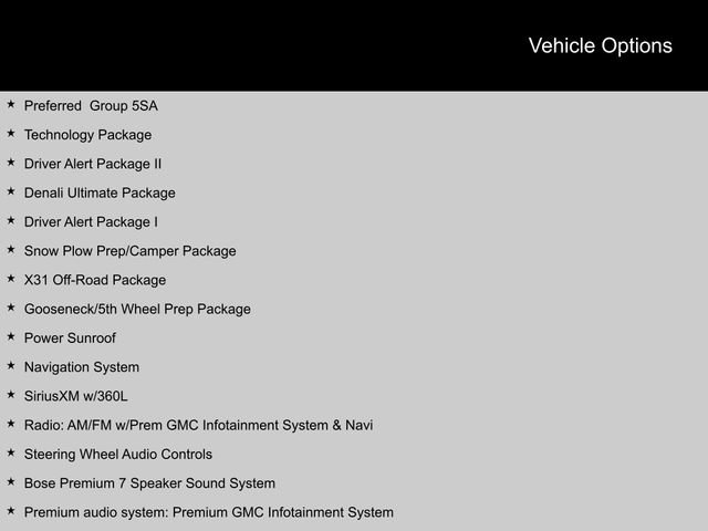 Used 2022 GMC Sierra 2500 Denali w/ Denali Ultimate Package AWD/4WD image 2