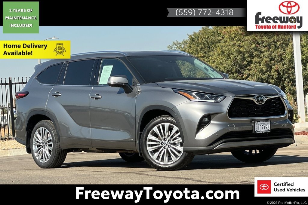 Certified 2026 Toyota Highlander Platinum