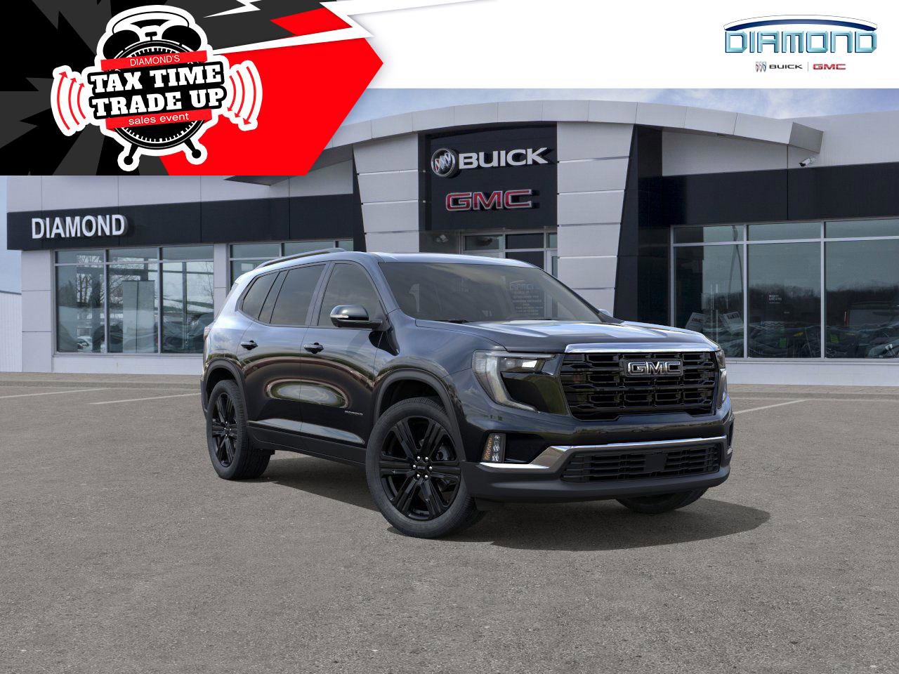 New 2026 GMC Acadia Elevation w/ Black Edition