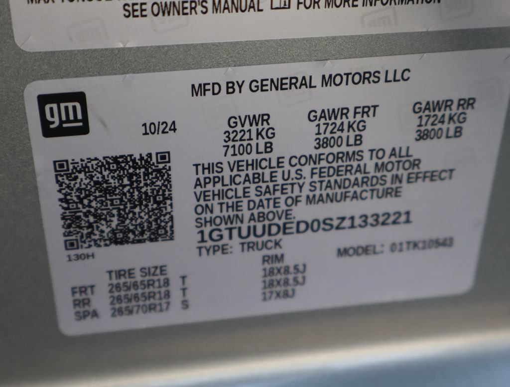 Certified 2025 GMC Sierra 1500 SLT AWD/4WD image 54