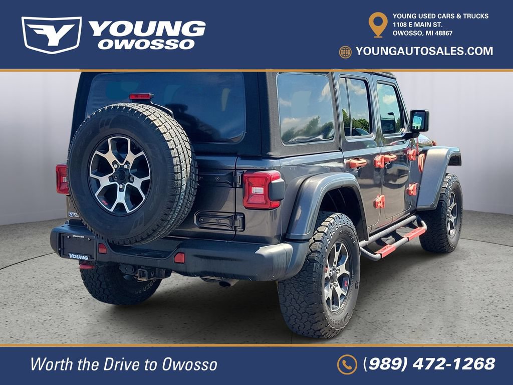 Used 2018 Jeep Wrangler Unlimited Rubicon w/ Dual Top Group AWD/4WD image 3