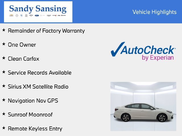Used 2025 Subaru Legacy Premium AWD/4WD image 7