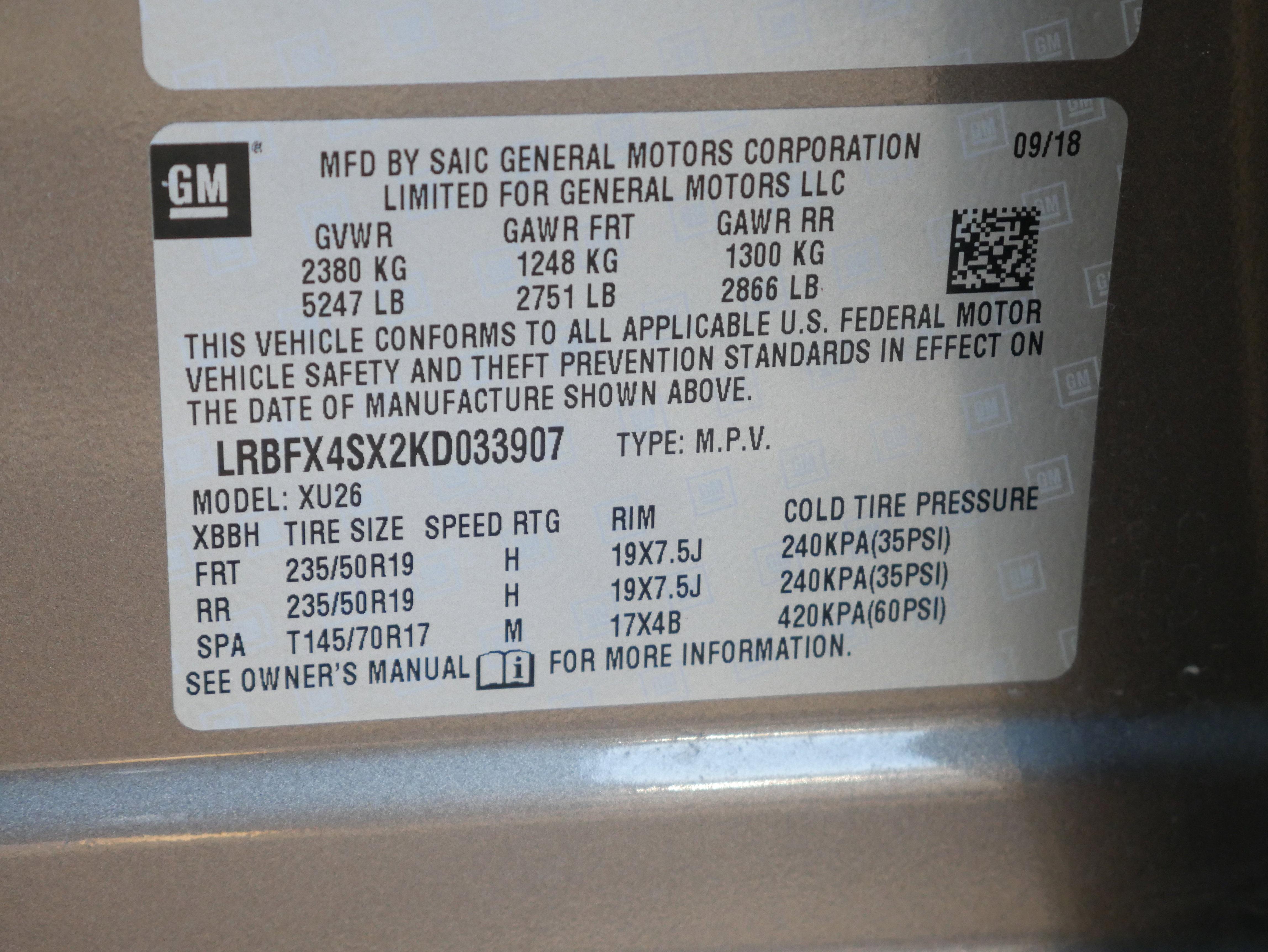 Used 2019 Buick Envision Premium w/ Driver Confidence Package image 37