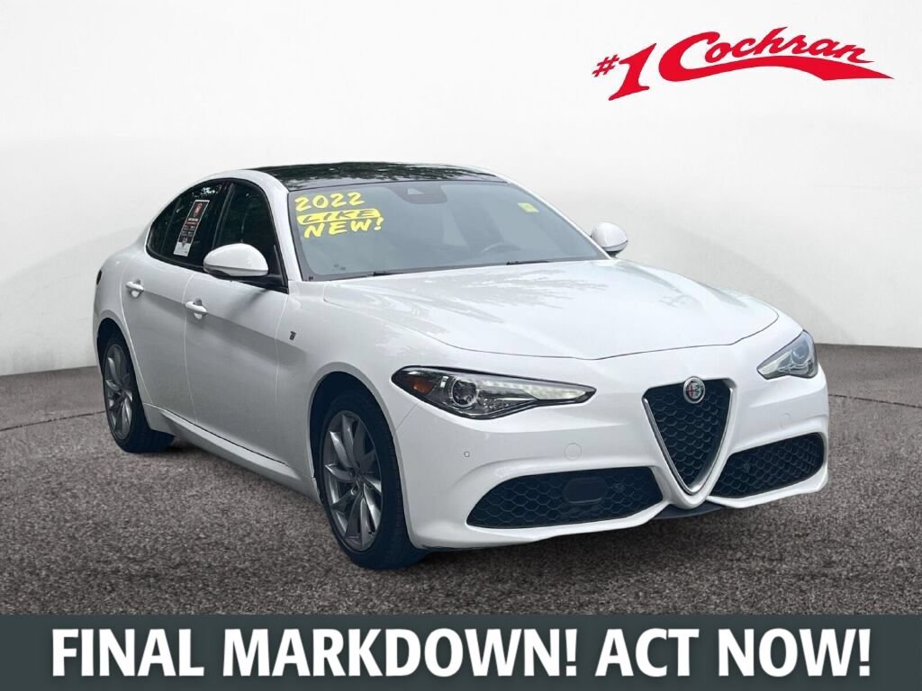 Used 2022 Alfa Romeo Giulia Ti w/ Active Assist Plus Package