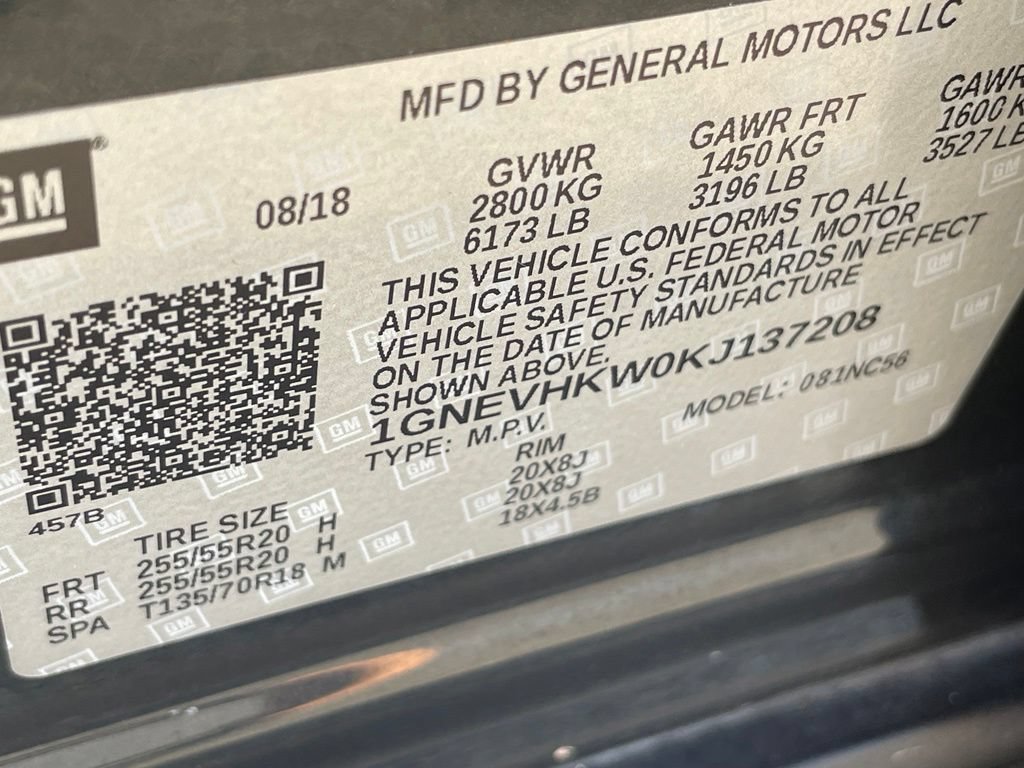Used 2019 Chevrolet Traverse LT w/ LT Premium Package AWD/4WD image 34