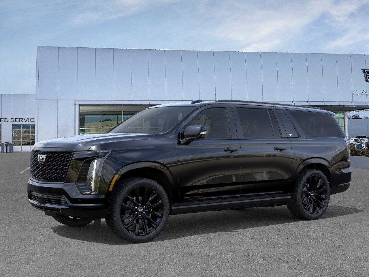 New 2026 Cadillac Escalade ESV Platinum Sport w/ LPO, ONYX Package AWD/4WD image 2