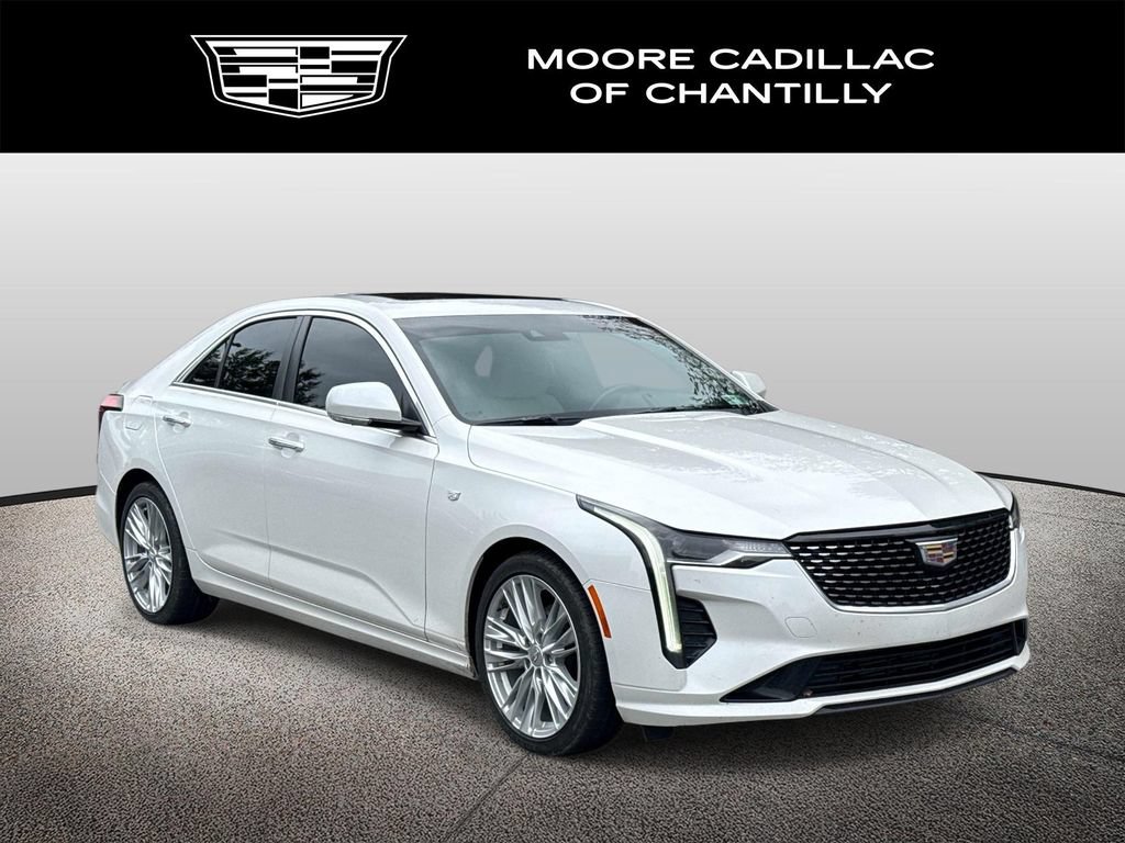 Used 2020 Cadillac CT4 Premium Luxury w/ Climate Package RWD image 1