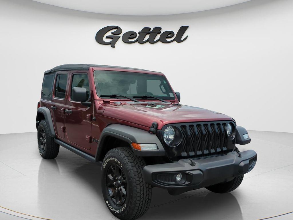 Used 2021 Jeep Wrangler Unlimited Sport AWD/4WD image 3