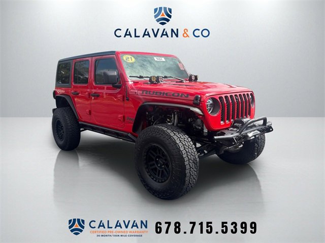 Used 2021 Jeep Wrangler Unlimited Rubicon