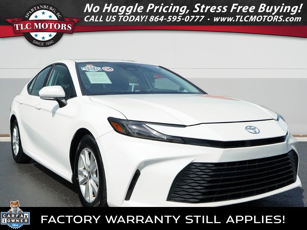 Used 2025 Toyota Camry LE FWD image 1
