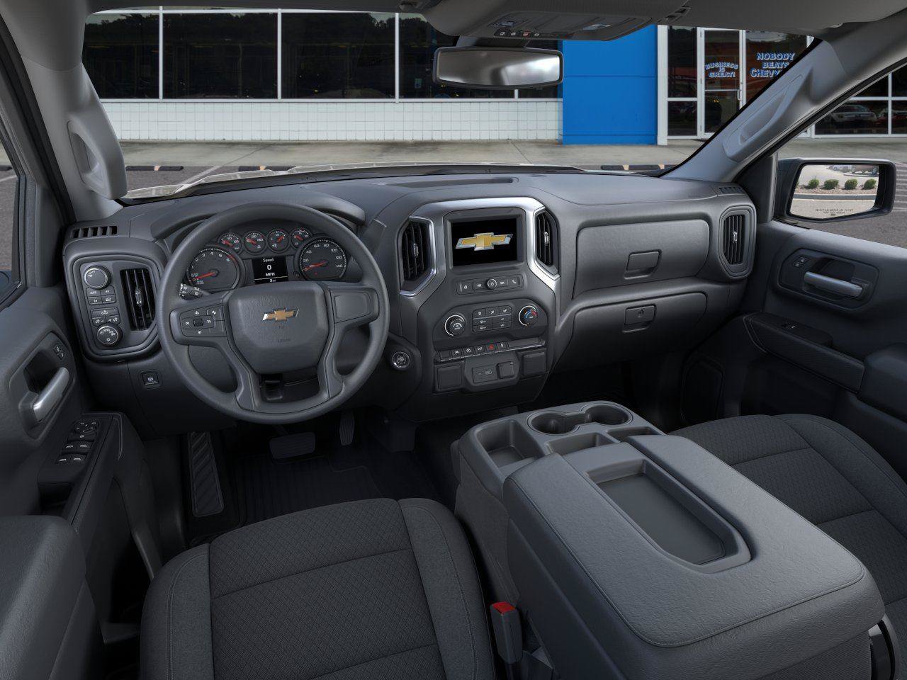 New 2026 Chevrolet Silverado 1500 Custom w/ Turbomax Blackout Package AWD/4WD image 15