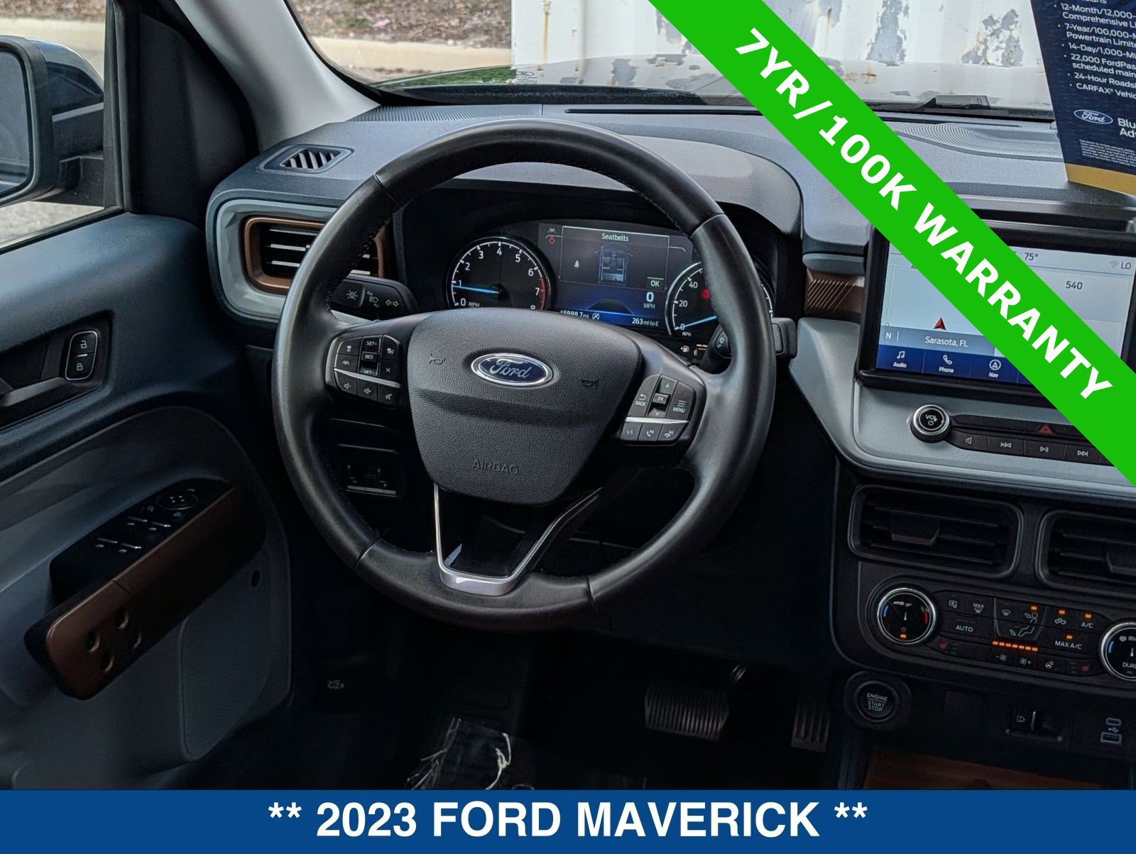 Certified 2023 Ford Maverick Lariat w/ Lariat Luxury Package AWD/4WD image 15