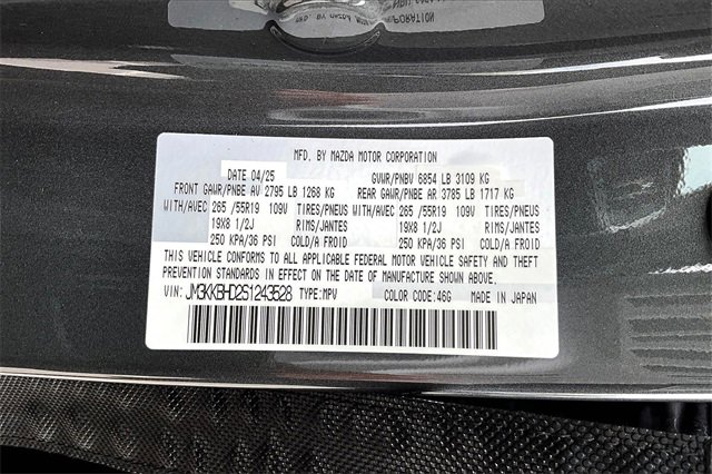 New 2025 MAZDA CX-90 3.3 Turbo w/ Preferred Package image 9