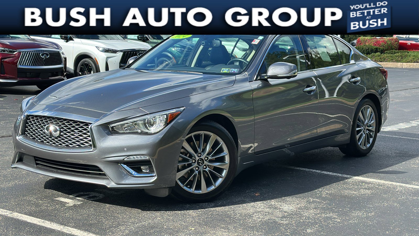 Certified 2024 INFINITI Q50 Luxe w/ Cargo Package