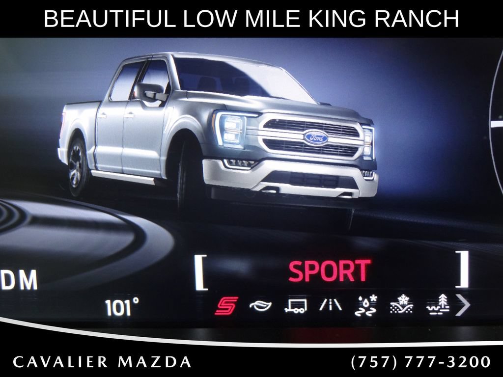 Used 2021 Ford F150 King Ranch w/ Equipment Group 601A High AWD/4WD image 41