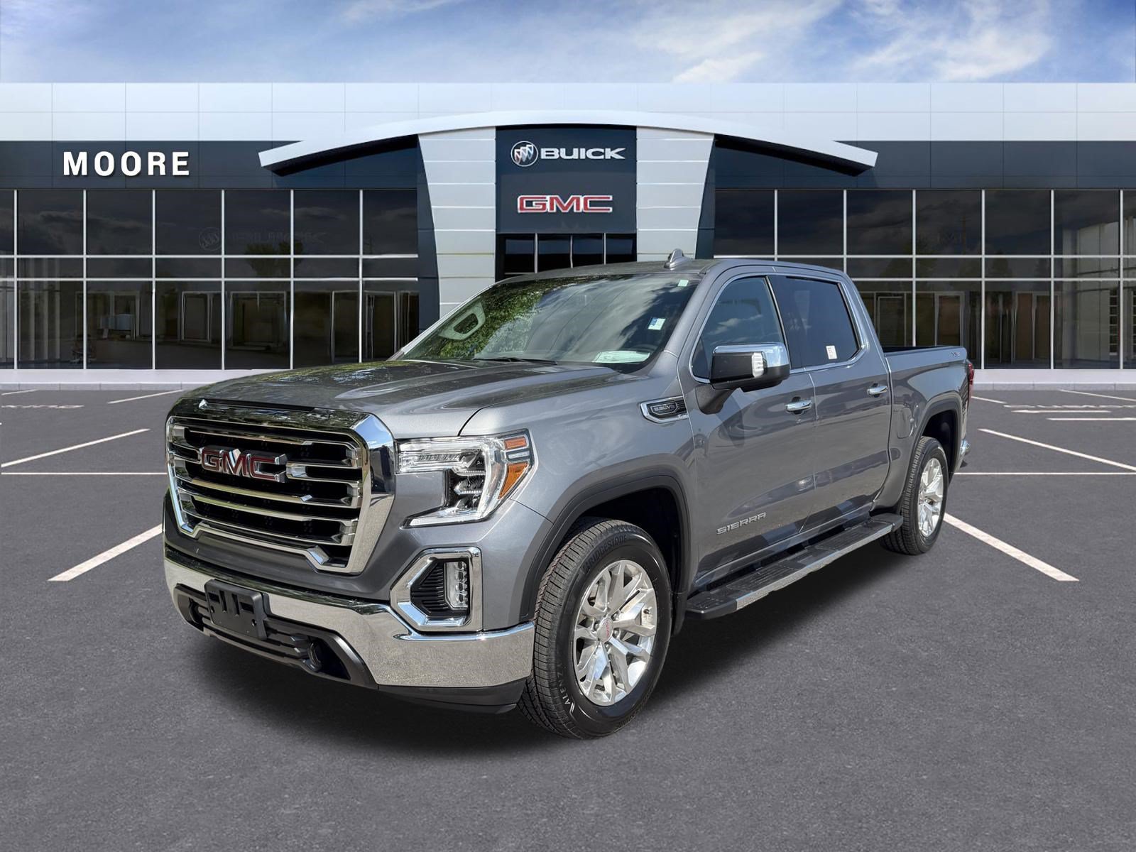 Used 2021 GMC Sierra 1500 SLT w/ X31 Off-Road Package AWD/4WD image 7