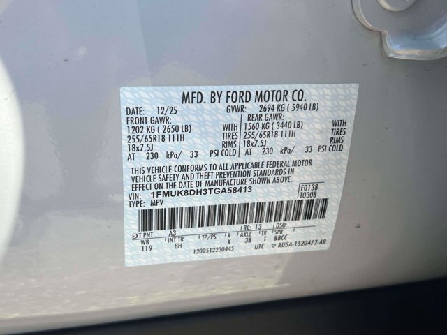 Used 2026 Ford Explorer Active AWD/4WD image 24