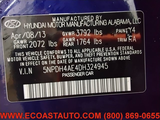 Used 2013 Hyundai Elantra GLS w/ Preferred Pkg FWD image 19