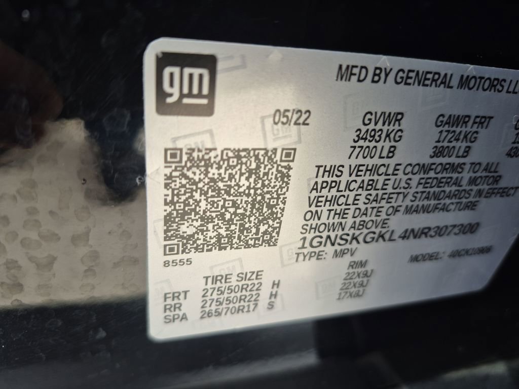 Used 2022 Chevrolet Suburban High Country AWD/4WD image 30