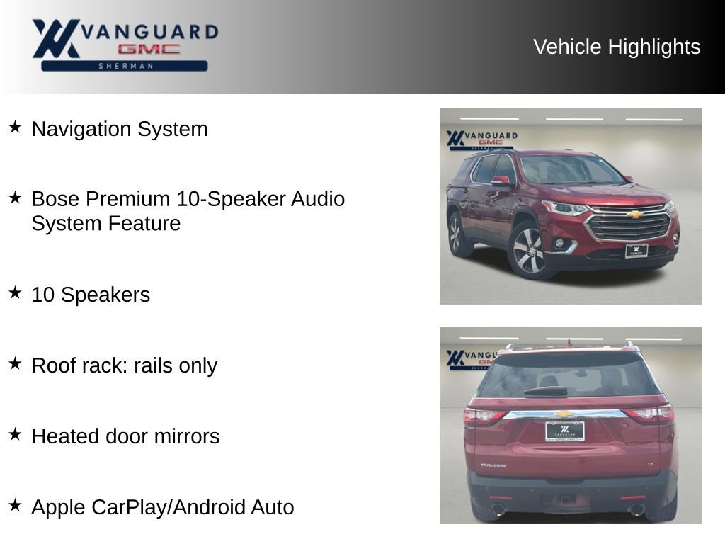 Used 2018 Chevrolet Traverse LT FWD image 10