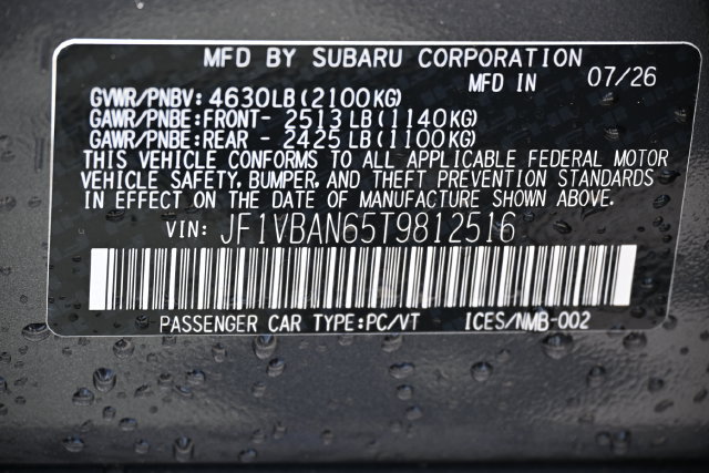 New 2026 Subaru WRX Limited AWD/4WD image 20