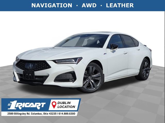 Used 2022 Acura TLX SH-AWD w/ A-SPEC Pkg image 1
