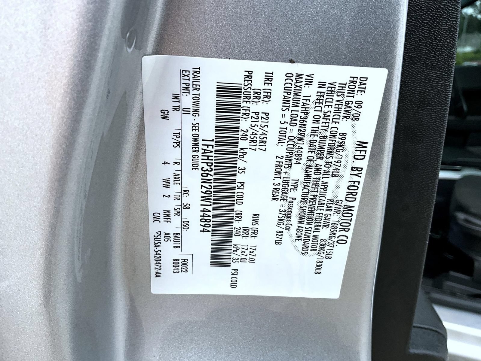 Used 2009 Ford Focus SES FWD image 26